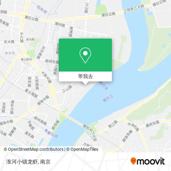淮河小镇龙虾地图