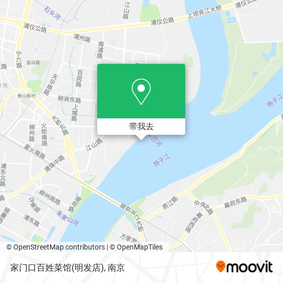 家门口百姓菜馆(明发店)地图