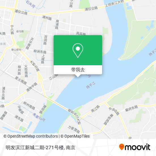 明发滨江新城二期-271号楼地图