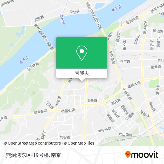 燕澜湾东区-19号楼地图