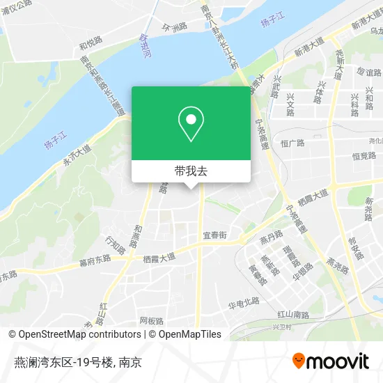 燕澜湾东区-19号楼地图