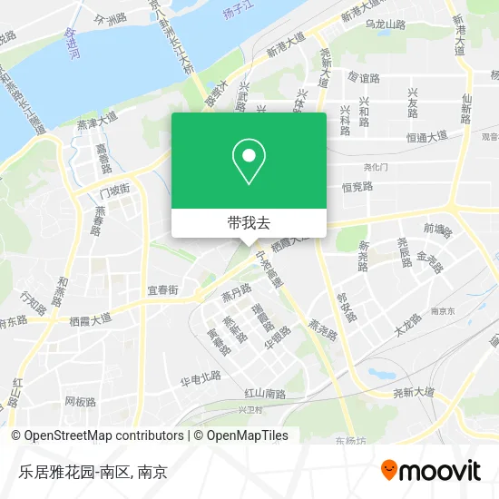 乐居雅花园-南区地图