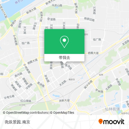 尧辰景园地图