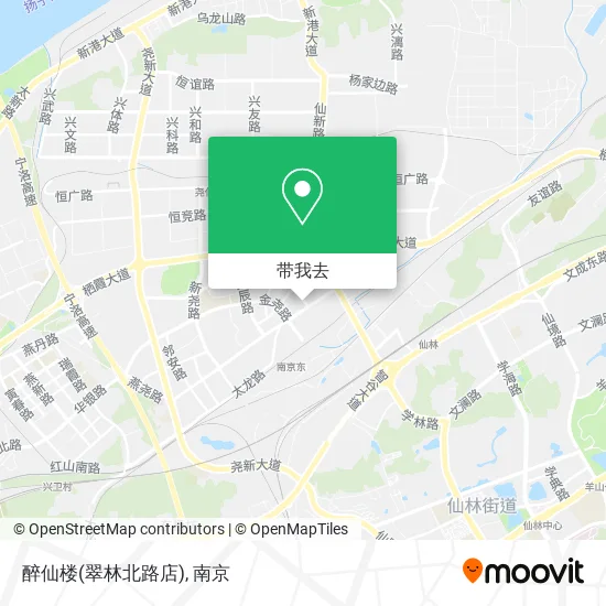醉仙楼(翠林北路店)地图