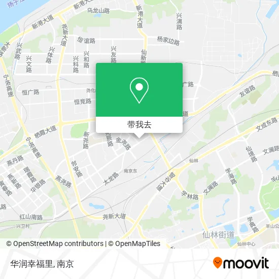 华润幸福里地图