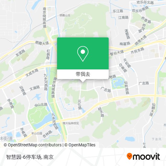 智慧园-6停车场地图