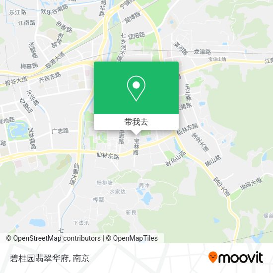 碧桂园翡翠华府地图