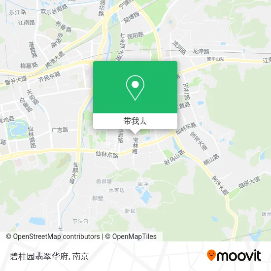 碧桂园翡翠华府地图