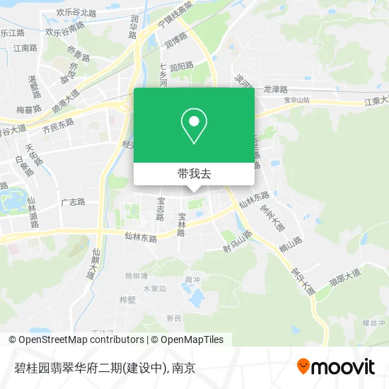 碧桂园翡翠华府二期(建设中)地图