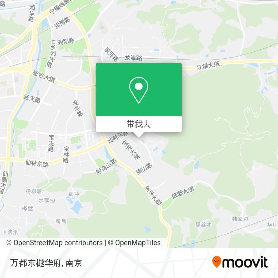 万都东樾华府地图