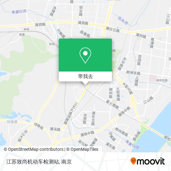 江苏致尚机动车检测站地图