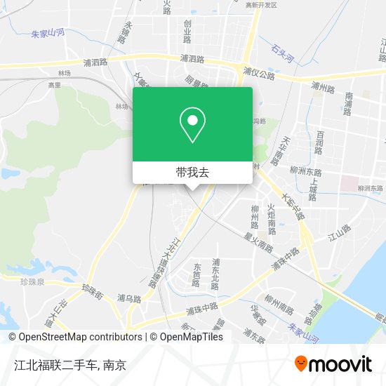 江北福联二手车地图