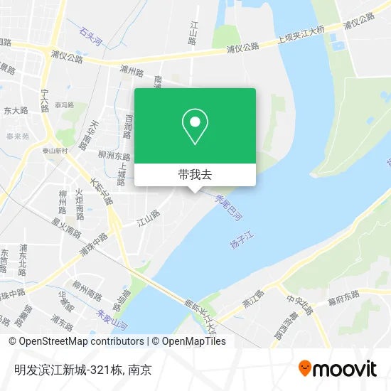 明发滨江新城-321栋地图