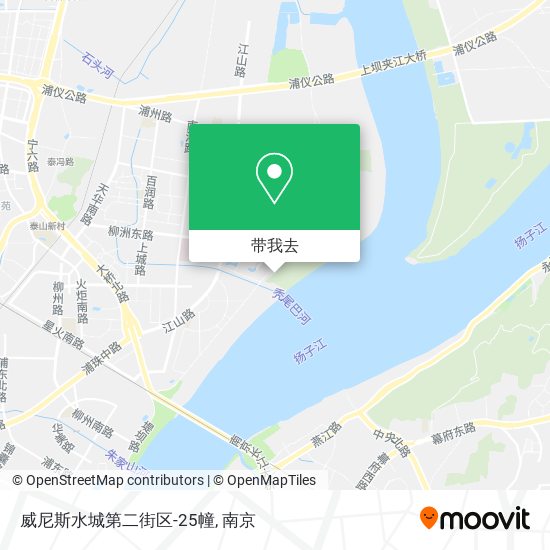 威尼斯水城第二街区-25幢地图