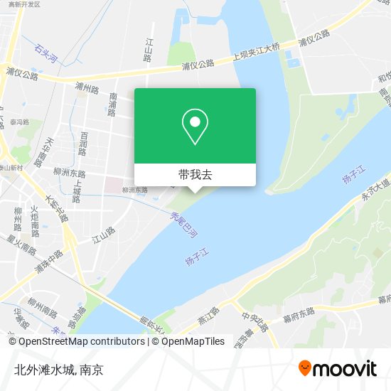 北外滩水城地图