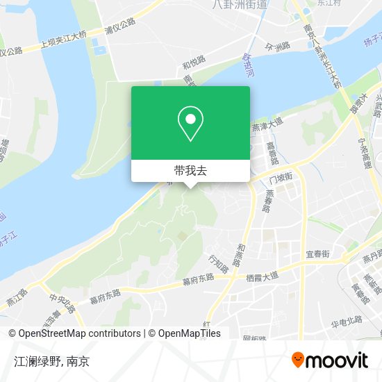 江澜绿野地图