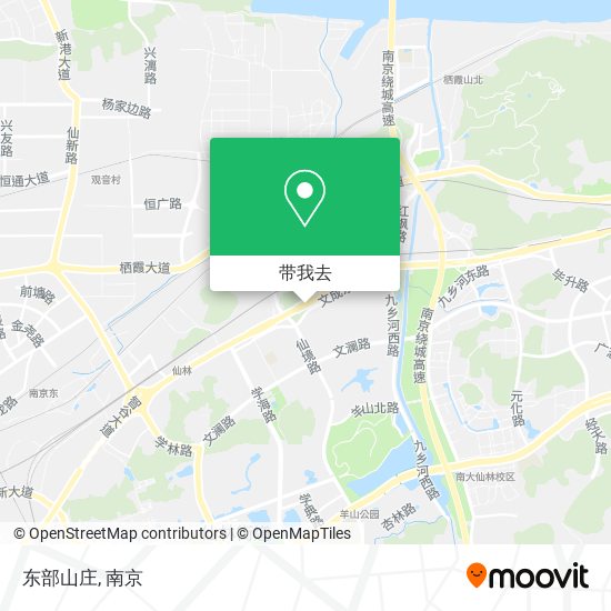 东部山庄地图