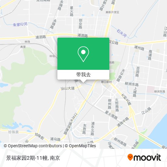 景福家园2期-11幢地图