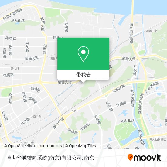 博世华域转向系统(南京)有限公司地图