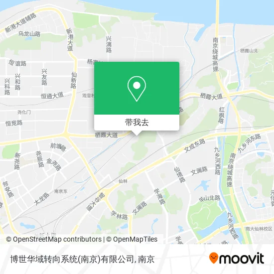博世华域转向系统(南京)有限公司地图