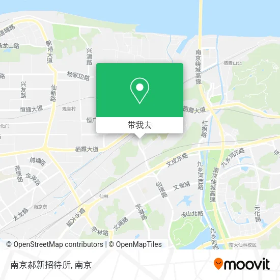 南京郝新招待所地图