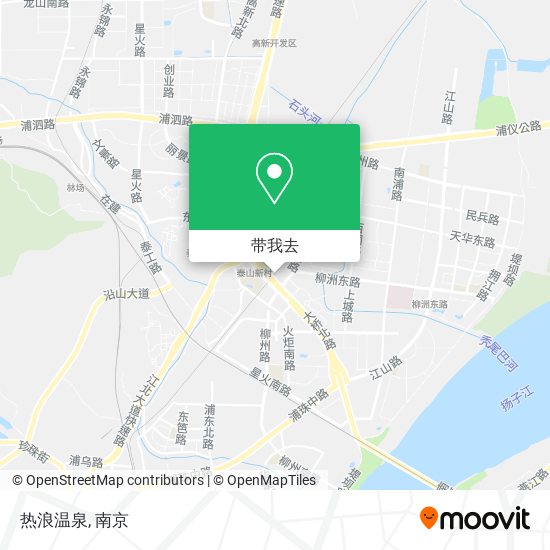 热浪温泉地图
