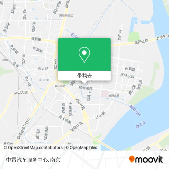 中雷汽车服务中心地图