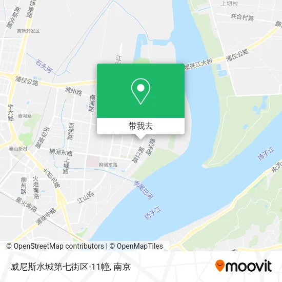威尼斯水城第七街区-11幢地图