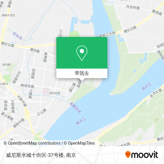 威尼斯水城十街区-37号楼地图