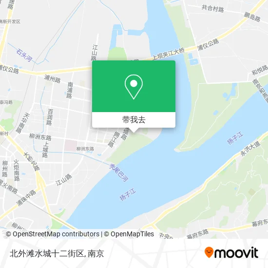 北外滩水城十二街区地图