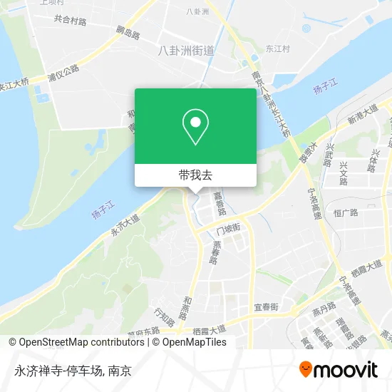 永济禅寺-停车场地图