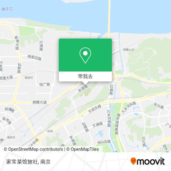 家常菜馆旅社地图