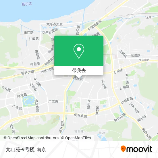 尤山苑-9号楼地图