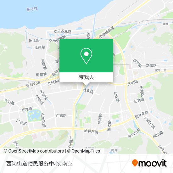 西岗街道便民服务中心地图
