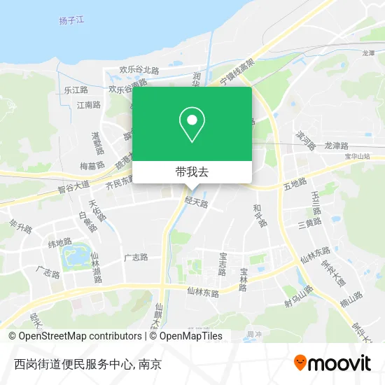 西岗街道便民服务中心地图