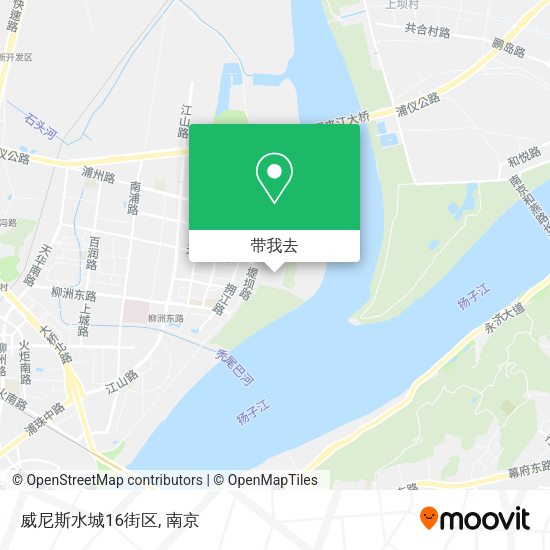 威尼斯水城16街区地图