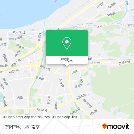 东阳市幼儿园地图