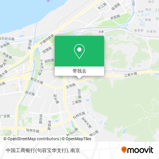 中国工商银行(句容宝华支行)地图