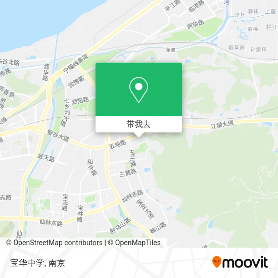 宝华中学地图