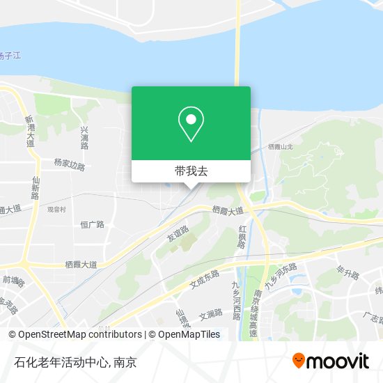 石化老年活动中心地图