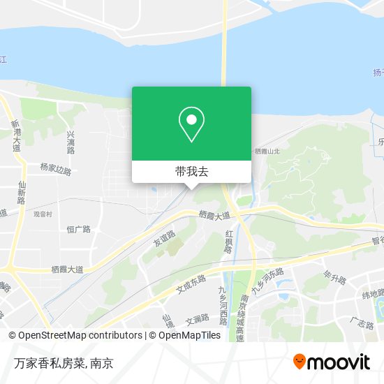 万家香私房菜地图