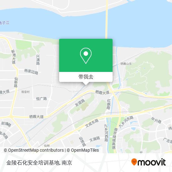 金陵石化安全培训基地地图