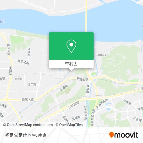 福足堂足疗养生地图