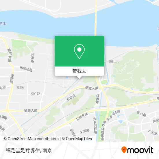 福足堂足疗养生地图