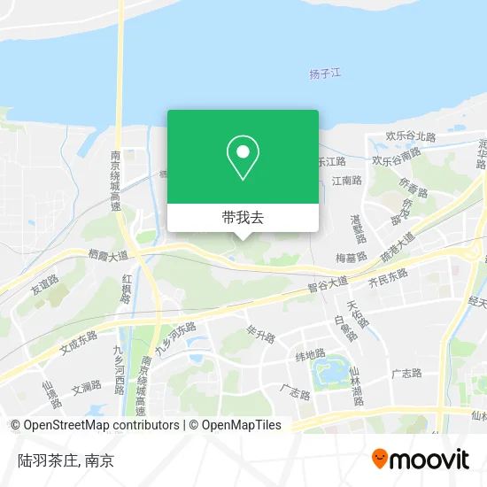 陆羽茶庄地图