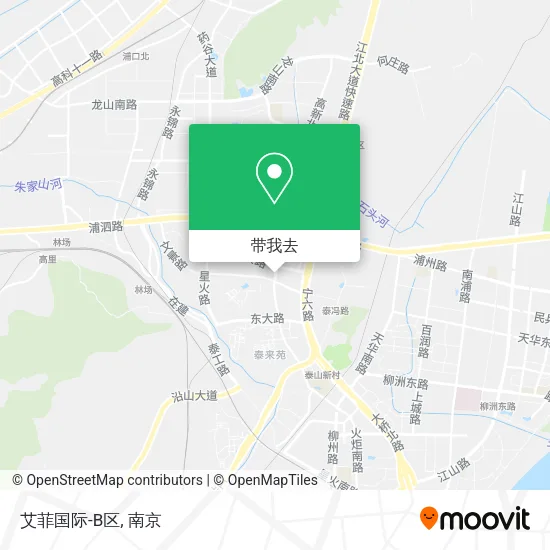 艾菲国际-B区地图