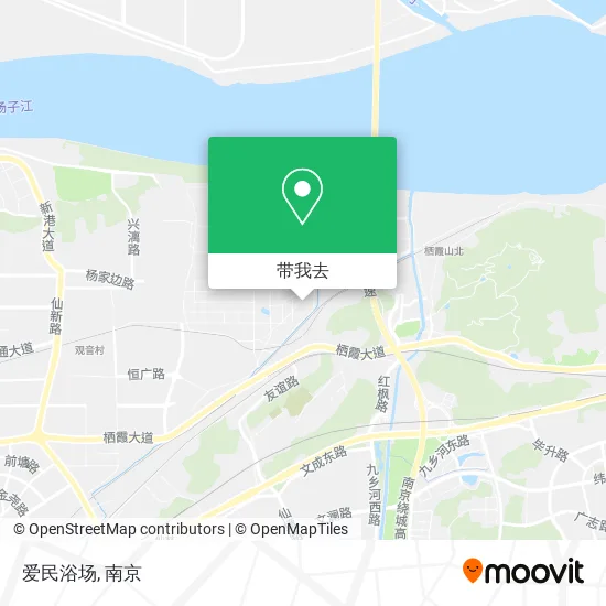 爱民浴场地图