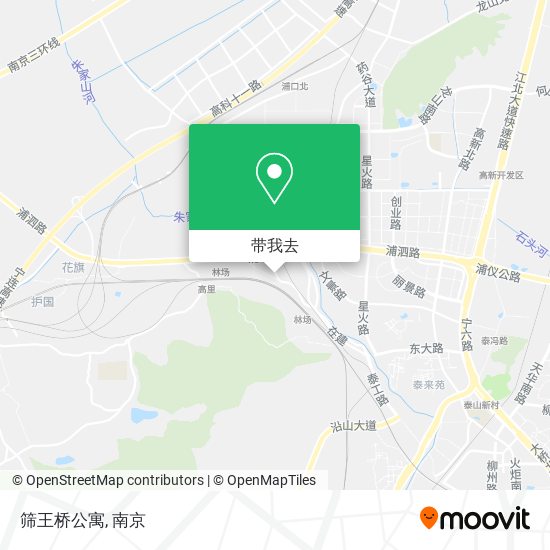 筛王桥公寓地图