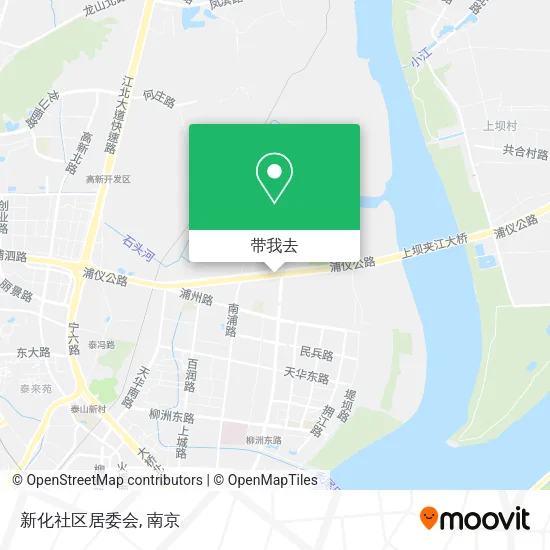 新化社区居委会地图