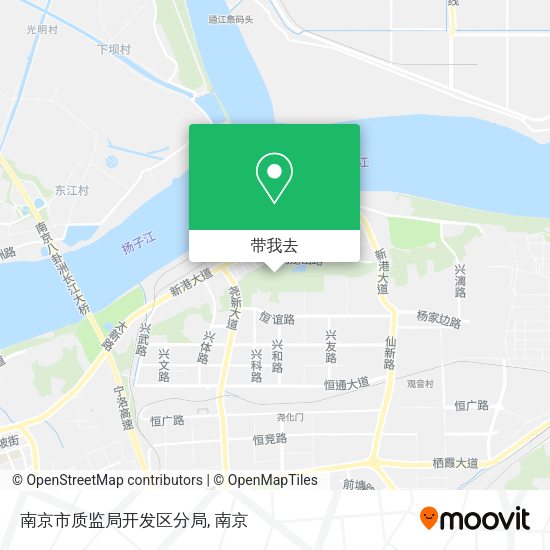 南京市质监局开发区分局地图